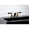 Kingston Brass KB952AKL Duchess Widespread Bathroom Faucet W/ Plastic Pop-Up, Brass KB952AKL - alternate 6